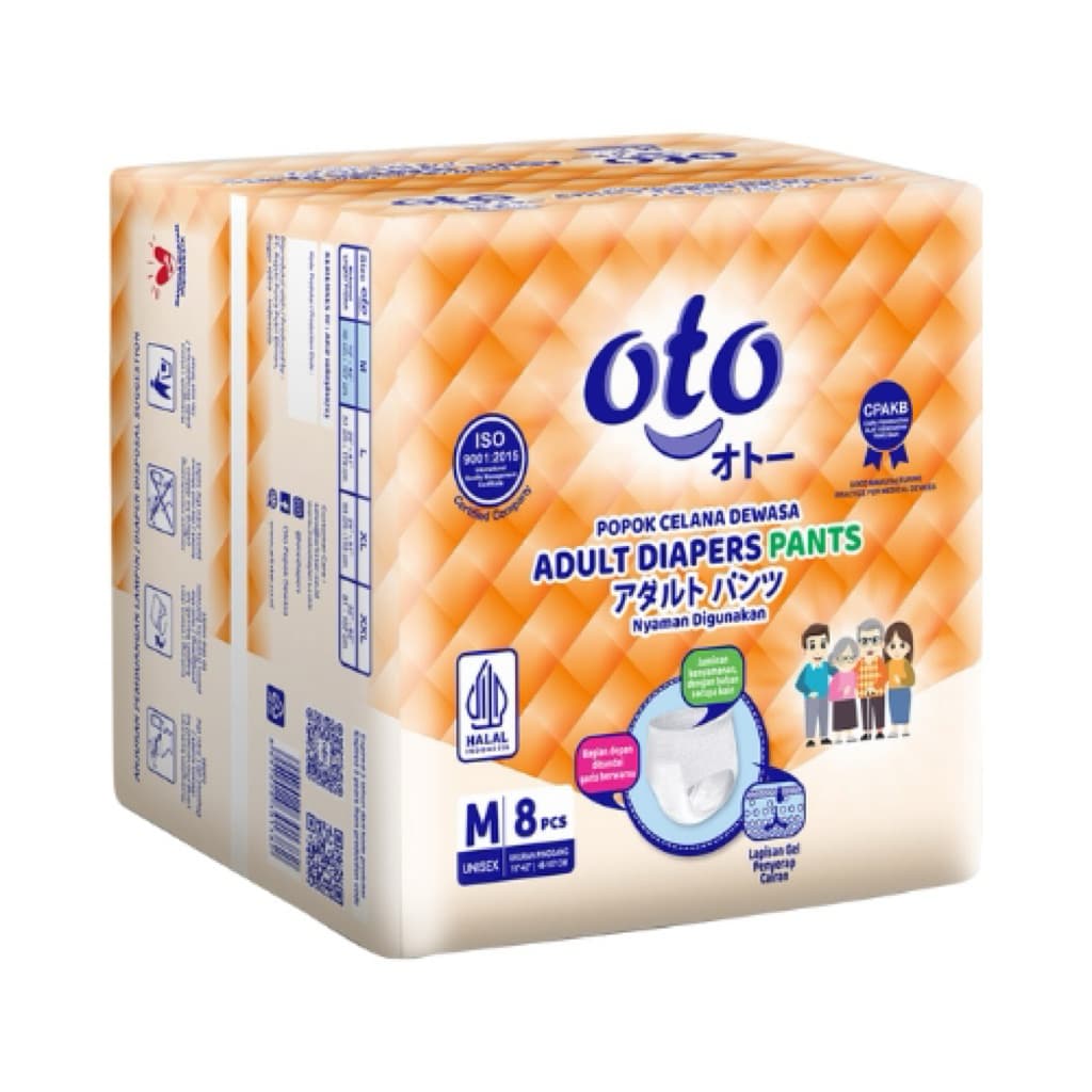 Oto Celana Popok Dewasa M isi 8 pcs – 1