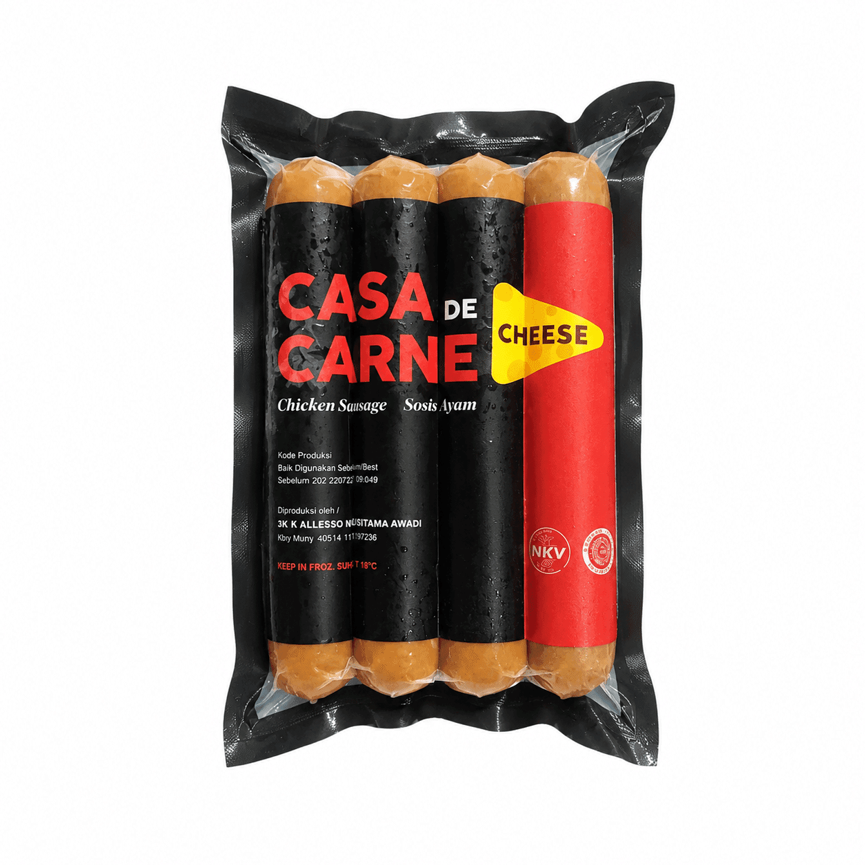 Casa de Carne Sosis Ayam Cheese 4 pcs – 1
