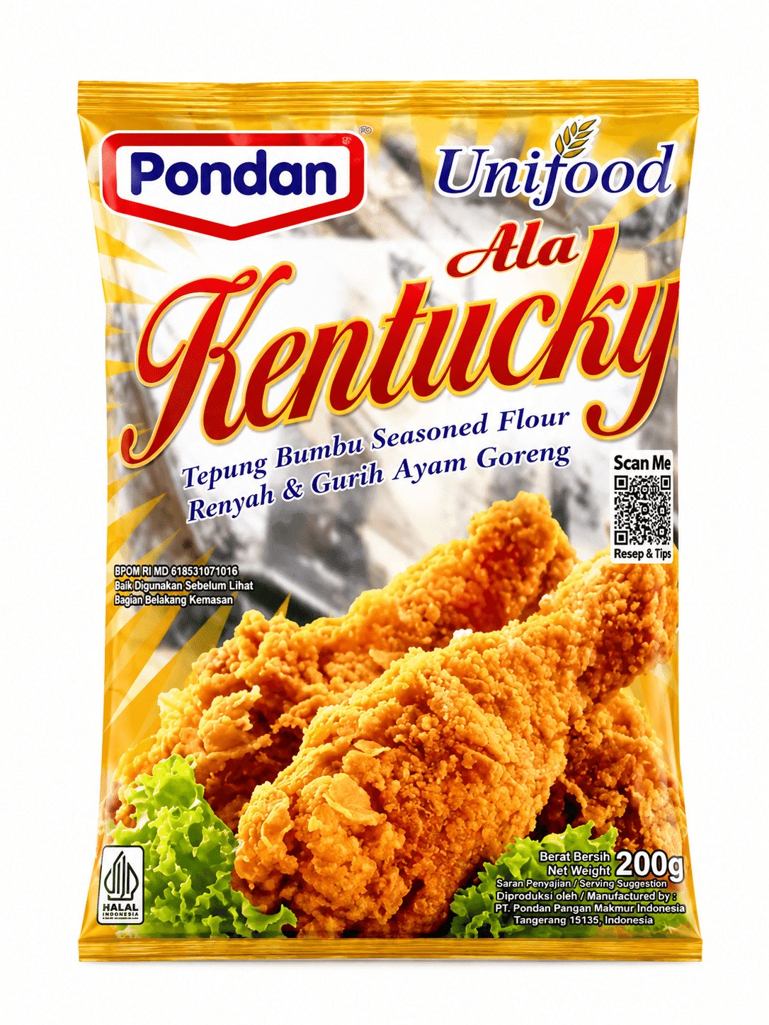 Pondan Unifood Kentucky Ori 200 gr – 1