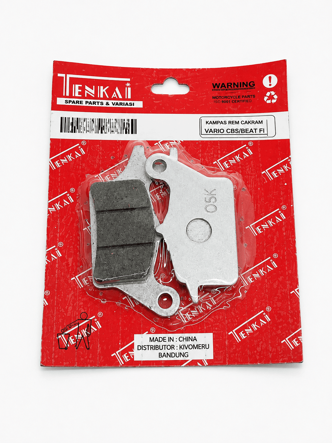 Tenkai Brake Pad Vario Cbs – 1