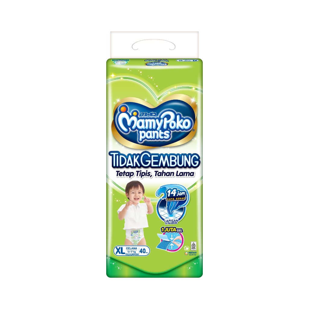 Mamy Poko Pants Tidak Gembung XL 40 pcs – 1