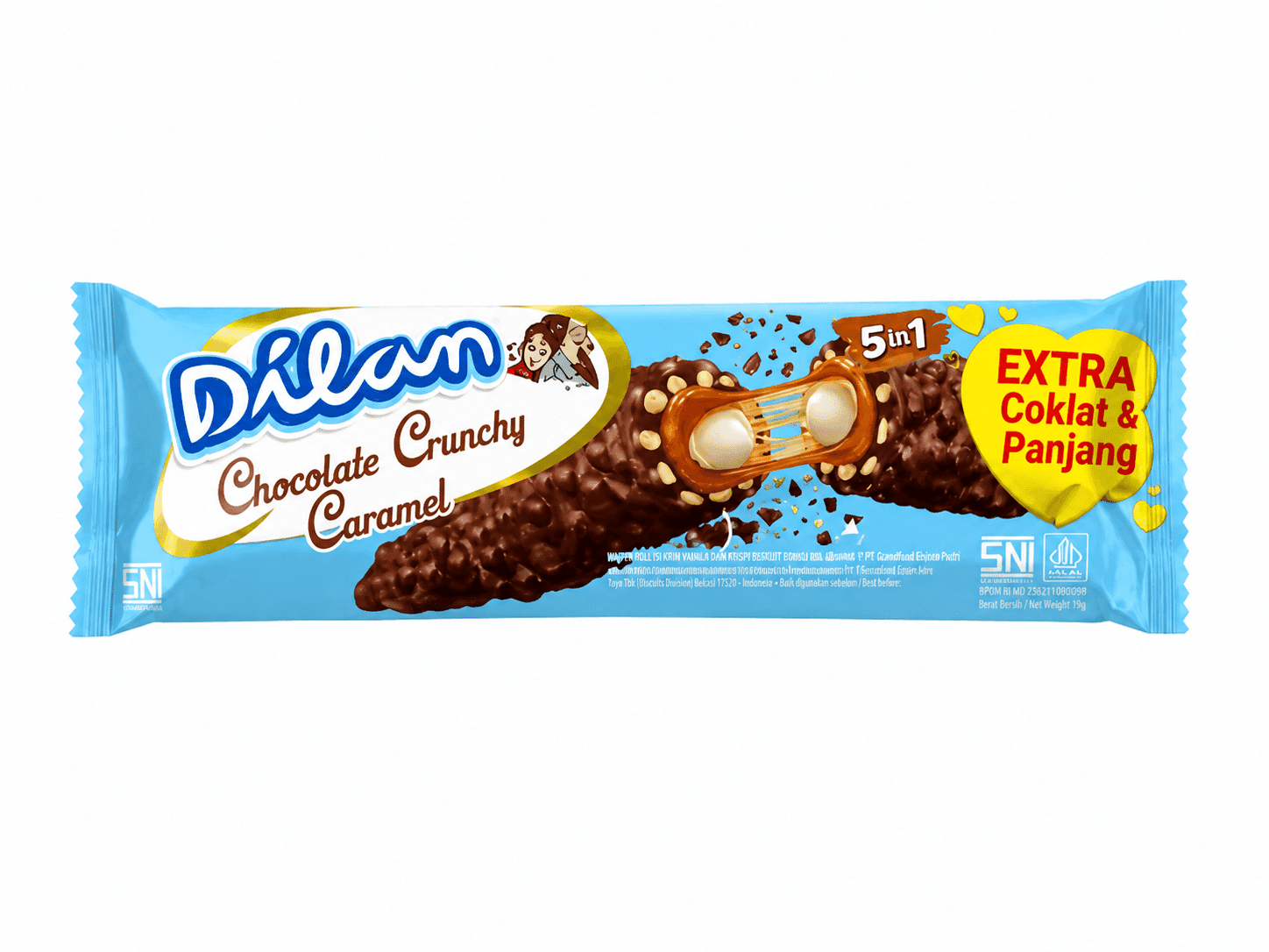 Dilan Chocolate Crunchy Caramel 24 gr – 1