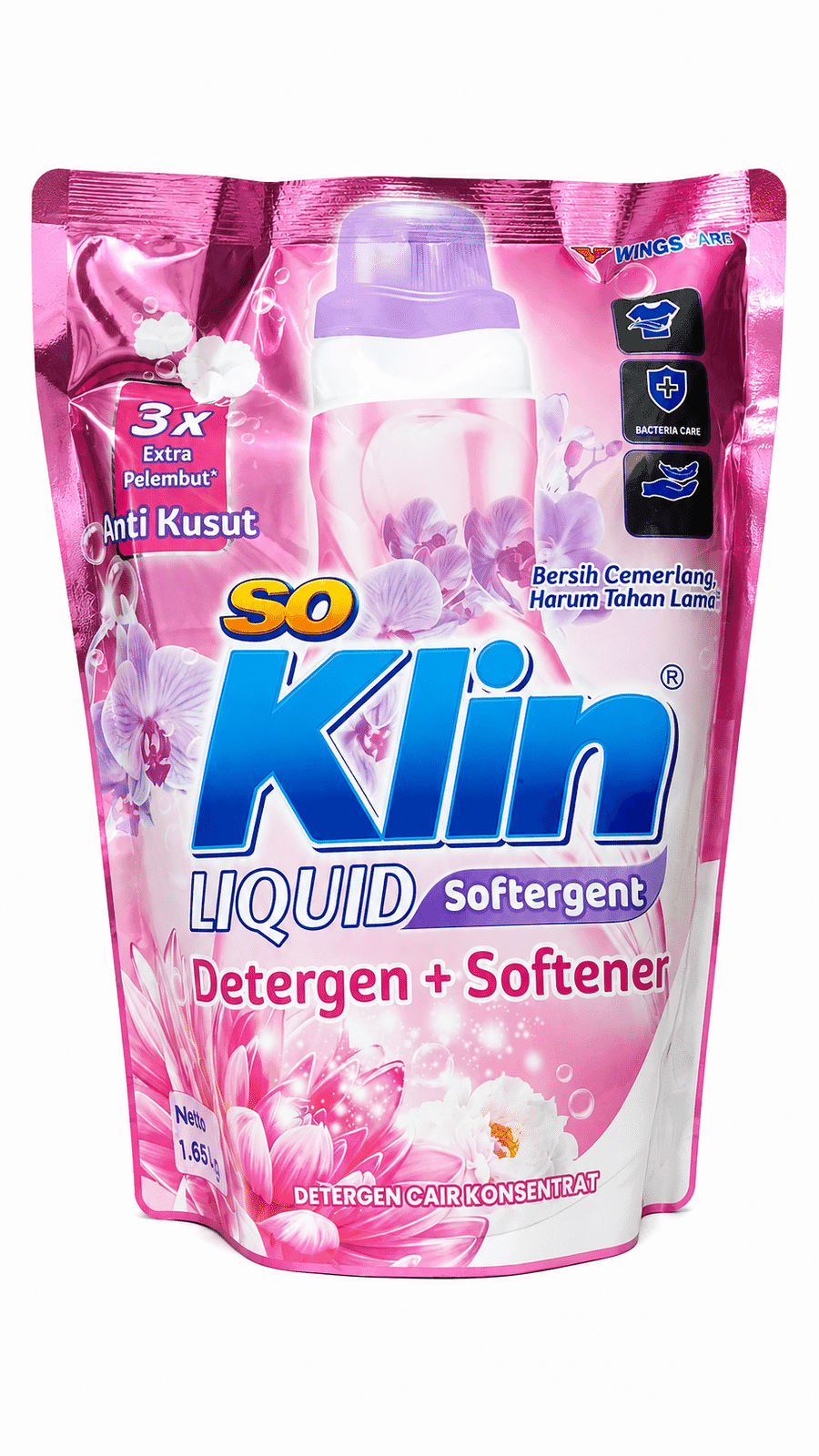 Soklin Cair Softergent Pouch 1600 ml – 1