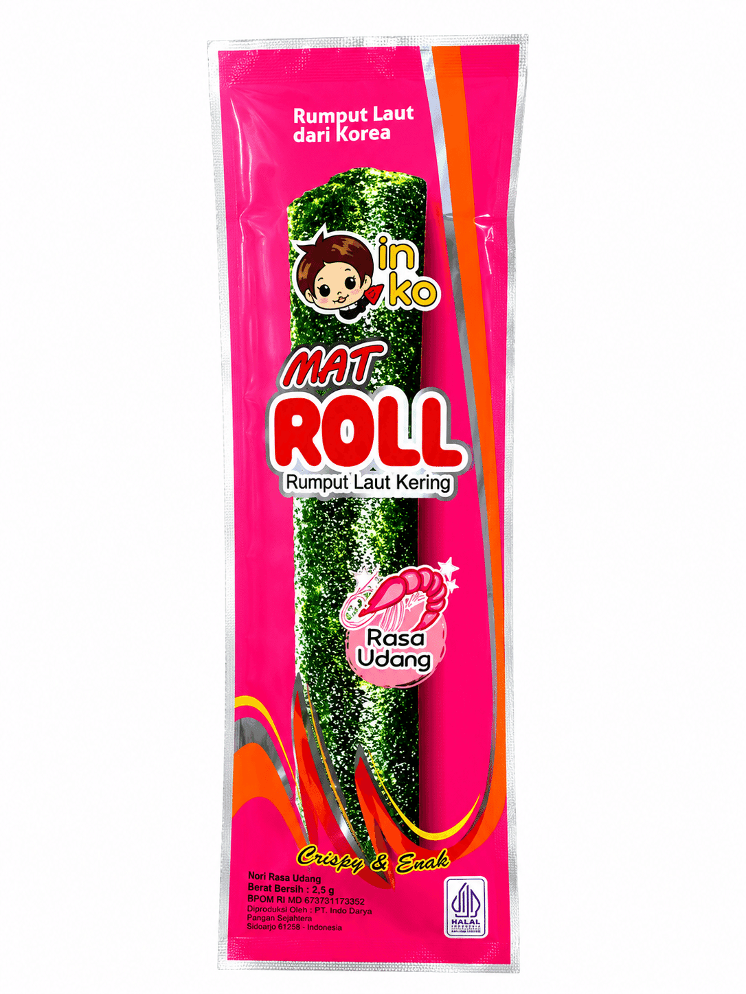 Inko Mat Roll Rasa Udang 2,3 gr – 1