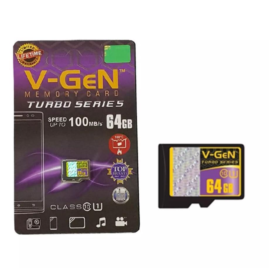 V-Gen Micro SD 64GB Turbo – 2