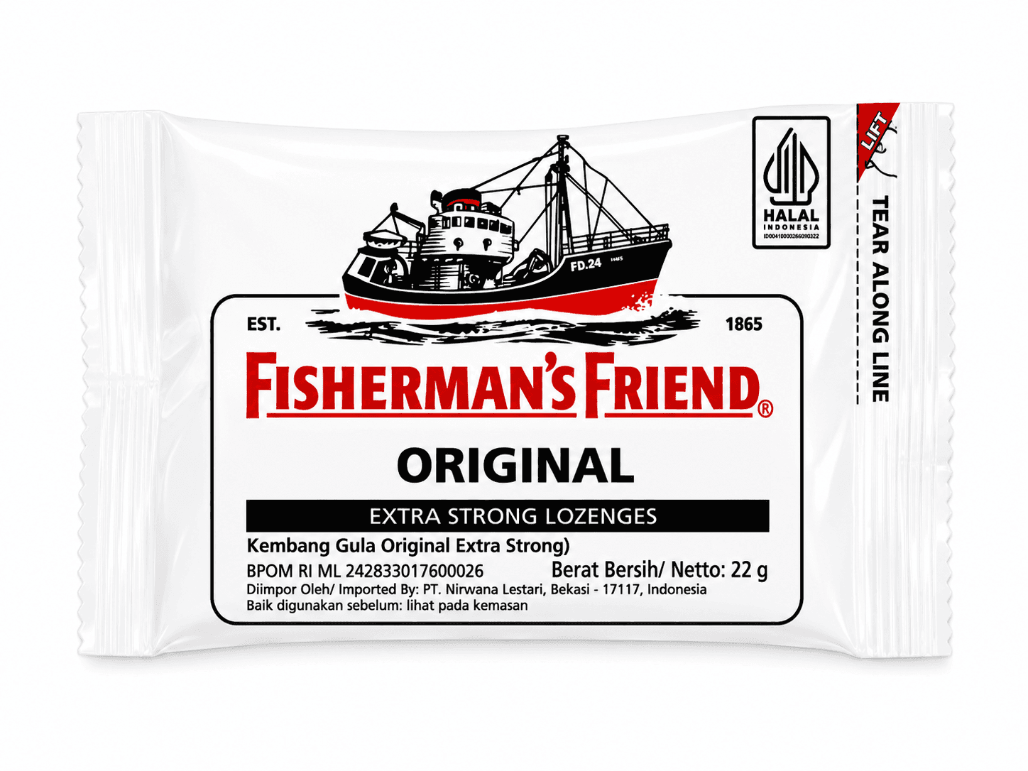 Fisherman's Friend Original Extra Strong 22gr – 1