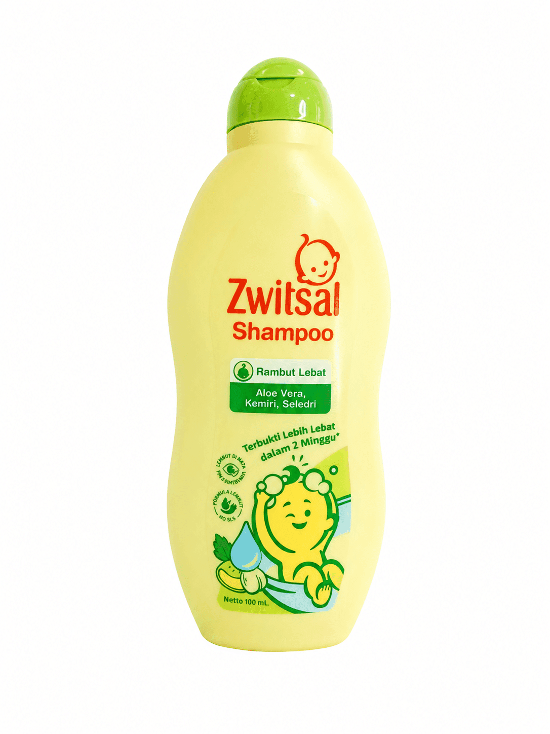 Zwitsal Shampoo Aloe Vera Kemiri Saledri 100 ml – 1