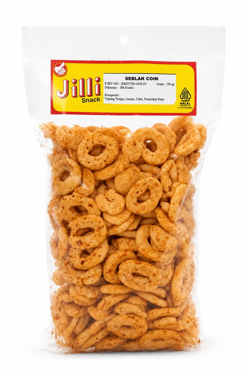 Jilli Seblak Coin 150 gr – 1