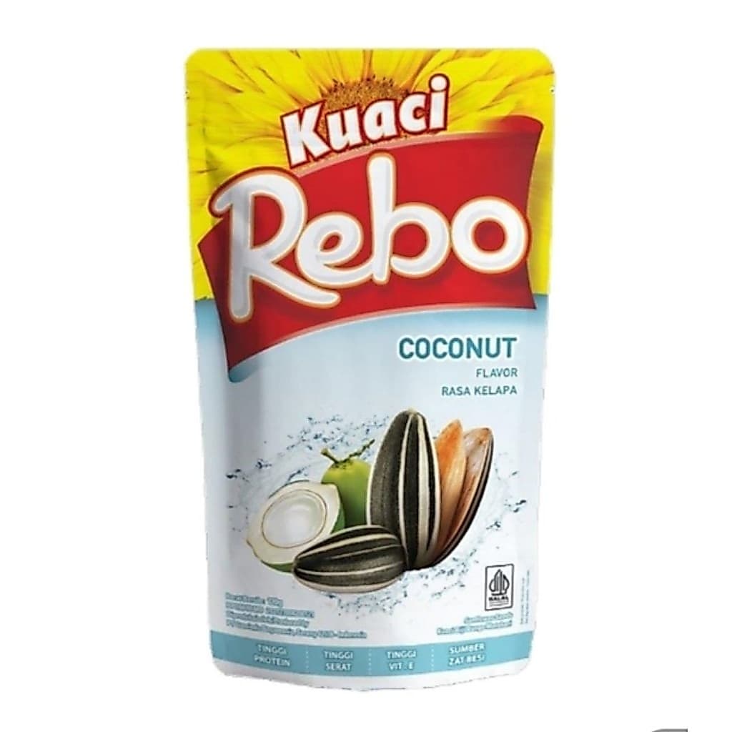 Rebo Kuaci Rasa Kelapa 120 gr – 1