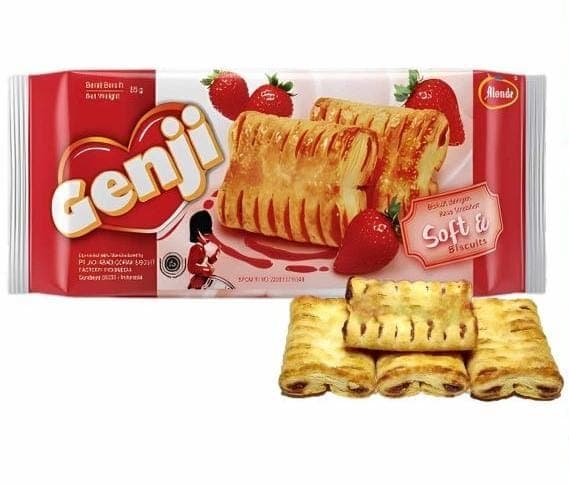 Monde Genji Soft Pie Stroberi 85 gr – 1