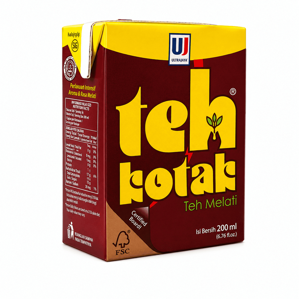 Ultra Teh Kotak Melati 200 ml – 1