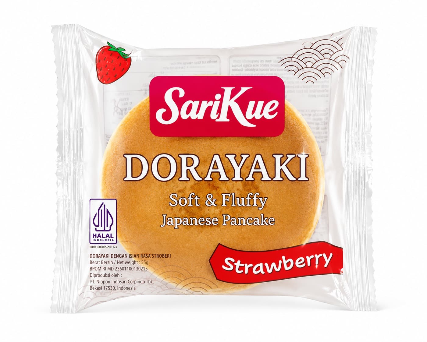 Sari Roti Dorayaki Stroberi 50 gr – 1
