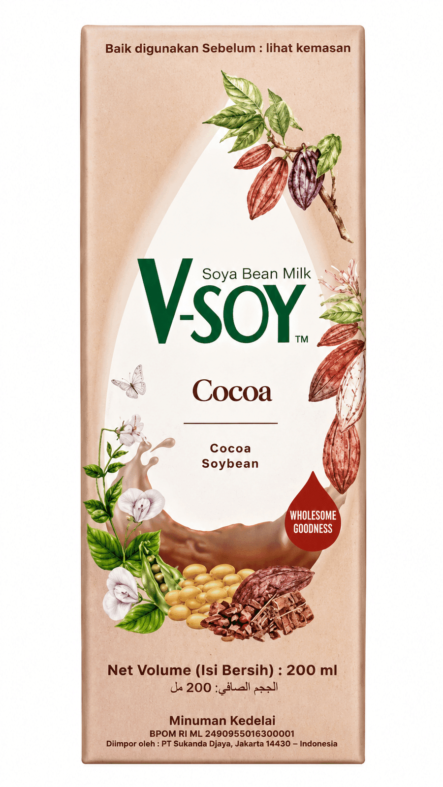 Vsoy Cocoa Milk 200 ml – 1