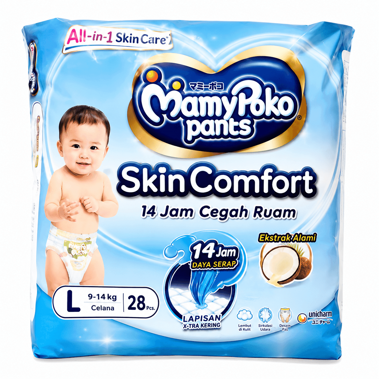 Mamy Poko Pants Skin Comfort L isi 28 – 1