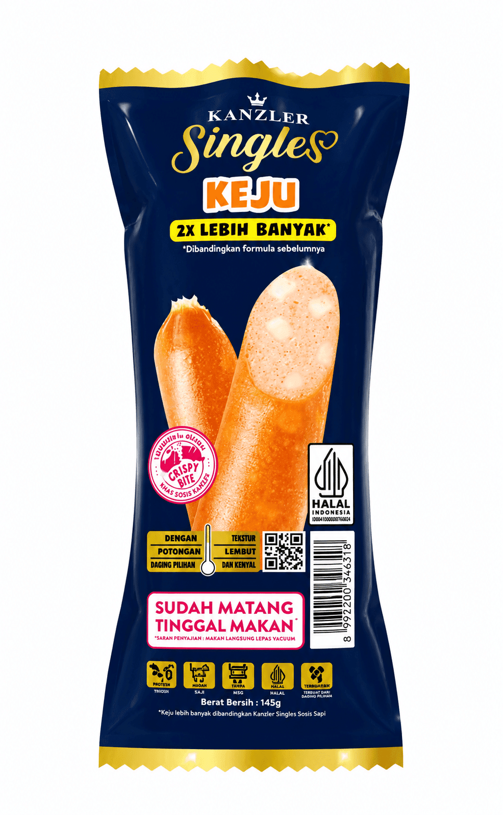 Kanzler Singles Keju 60 gr – 1