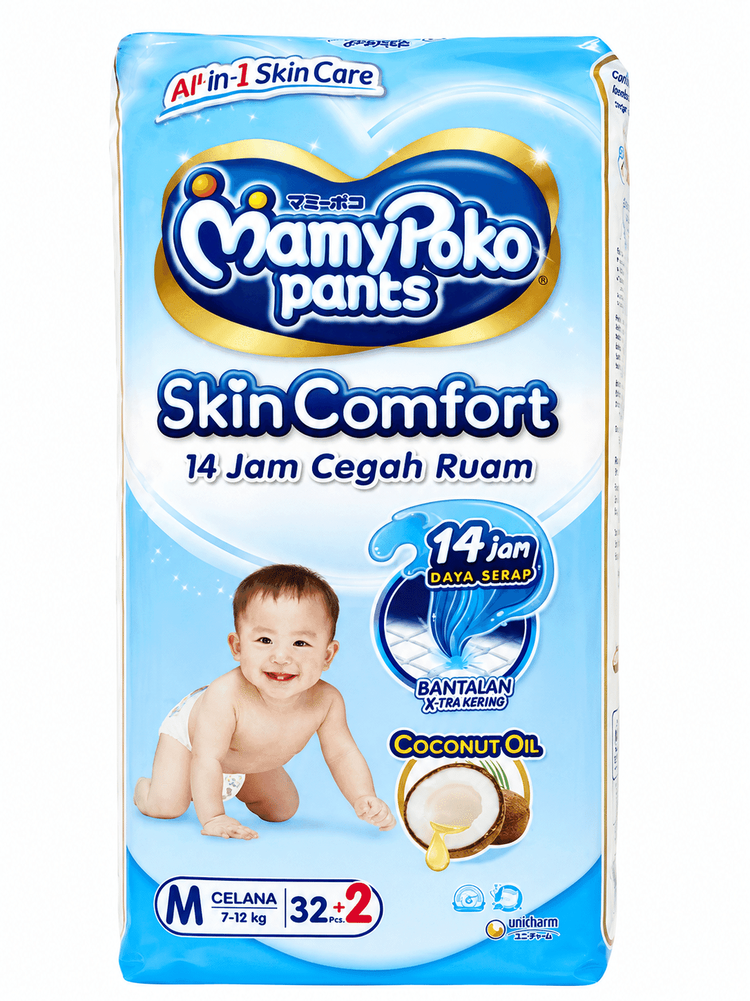 Mamy Poko Pants Skin Comfort M isi 32 pcs – 1
