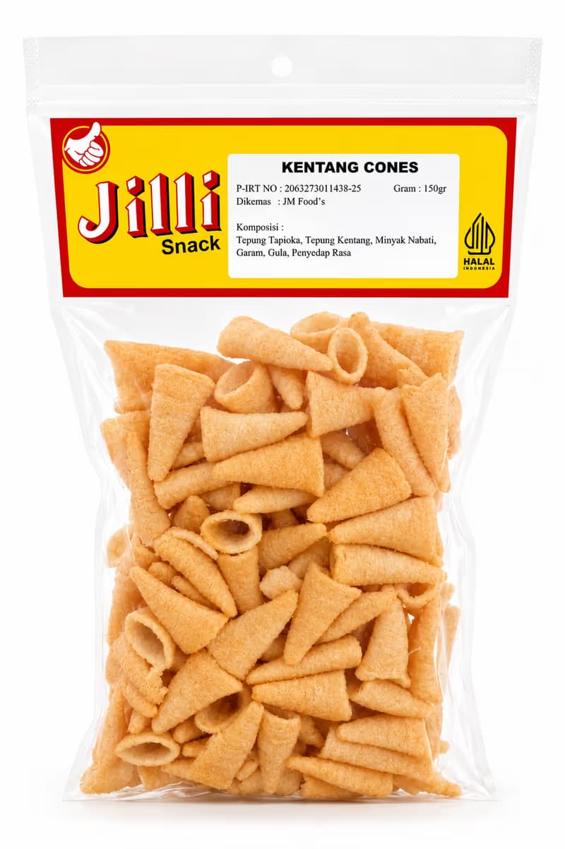 Jilli Kentang Cones 150 gr – 1