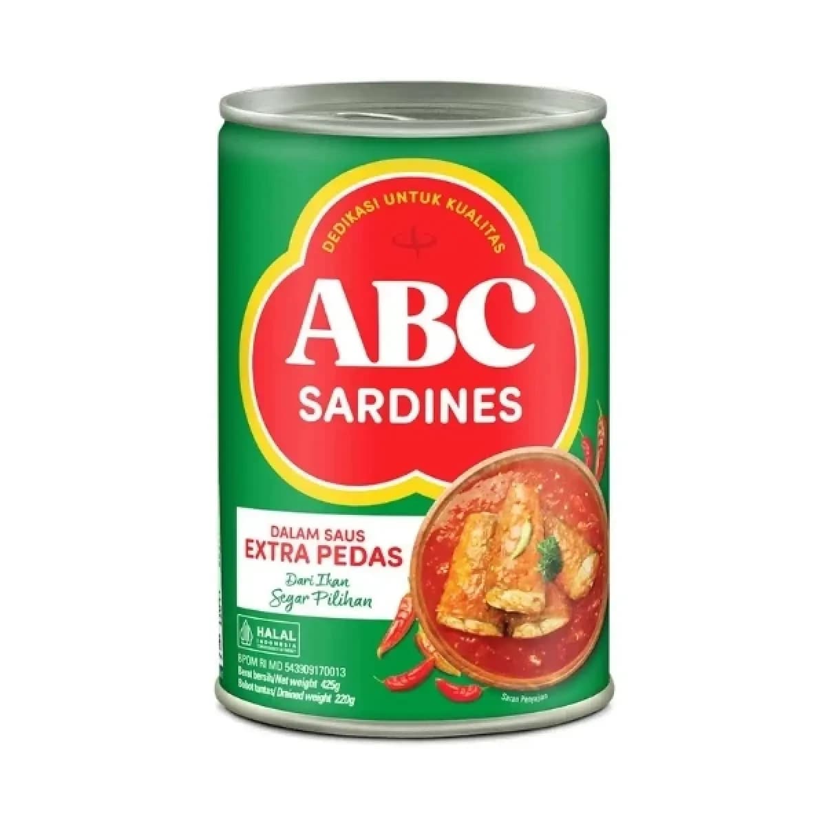 Abc Sarden Ekstra Pedas 425 gr – 2