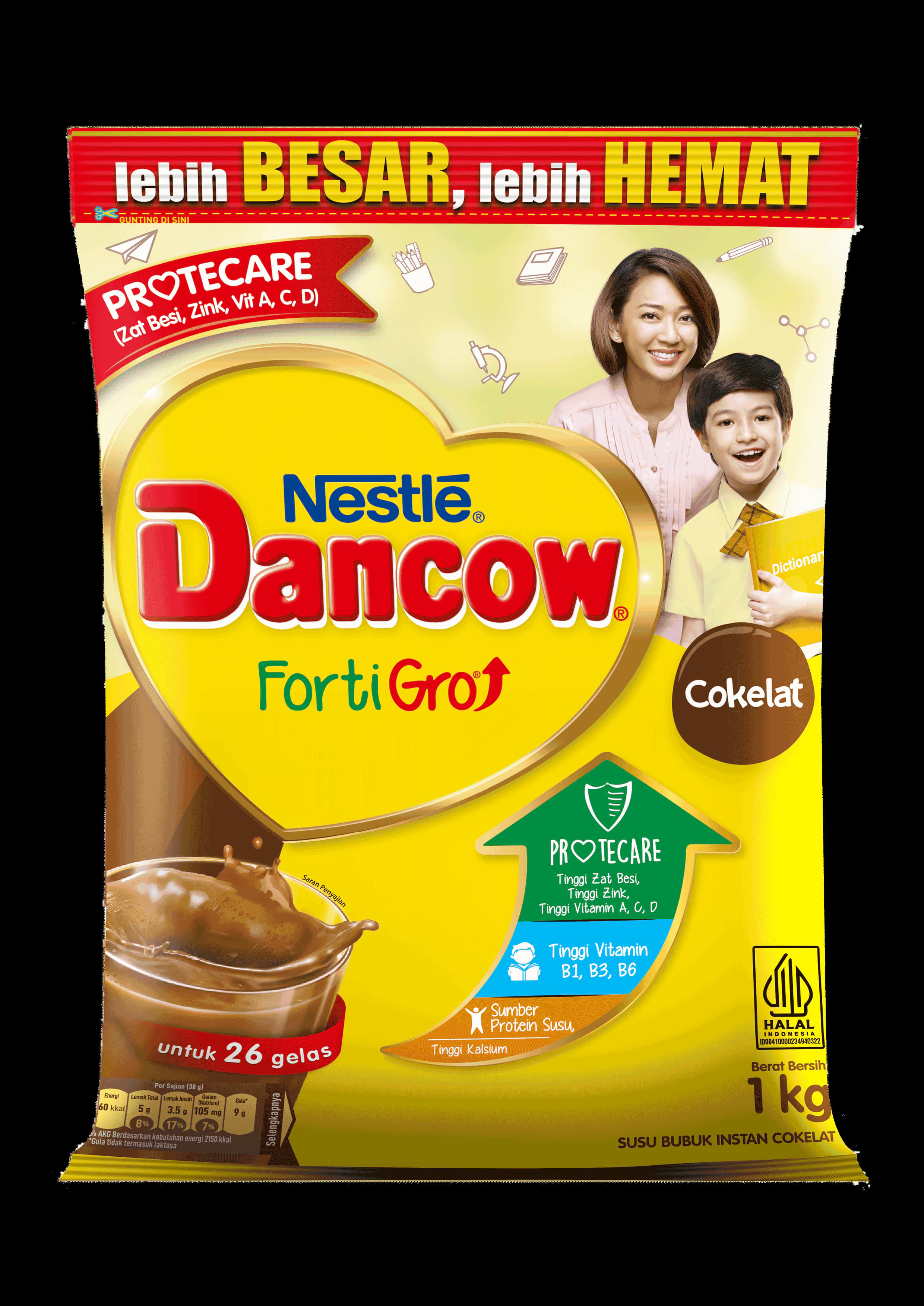 Dancow Fortigro Instan Cokelat 1 kg – 1
