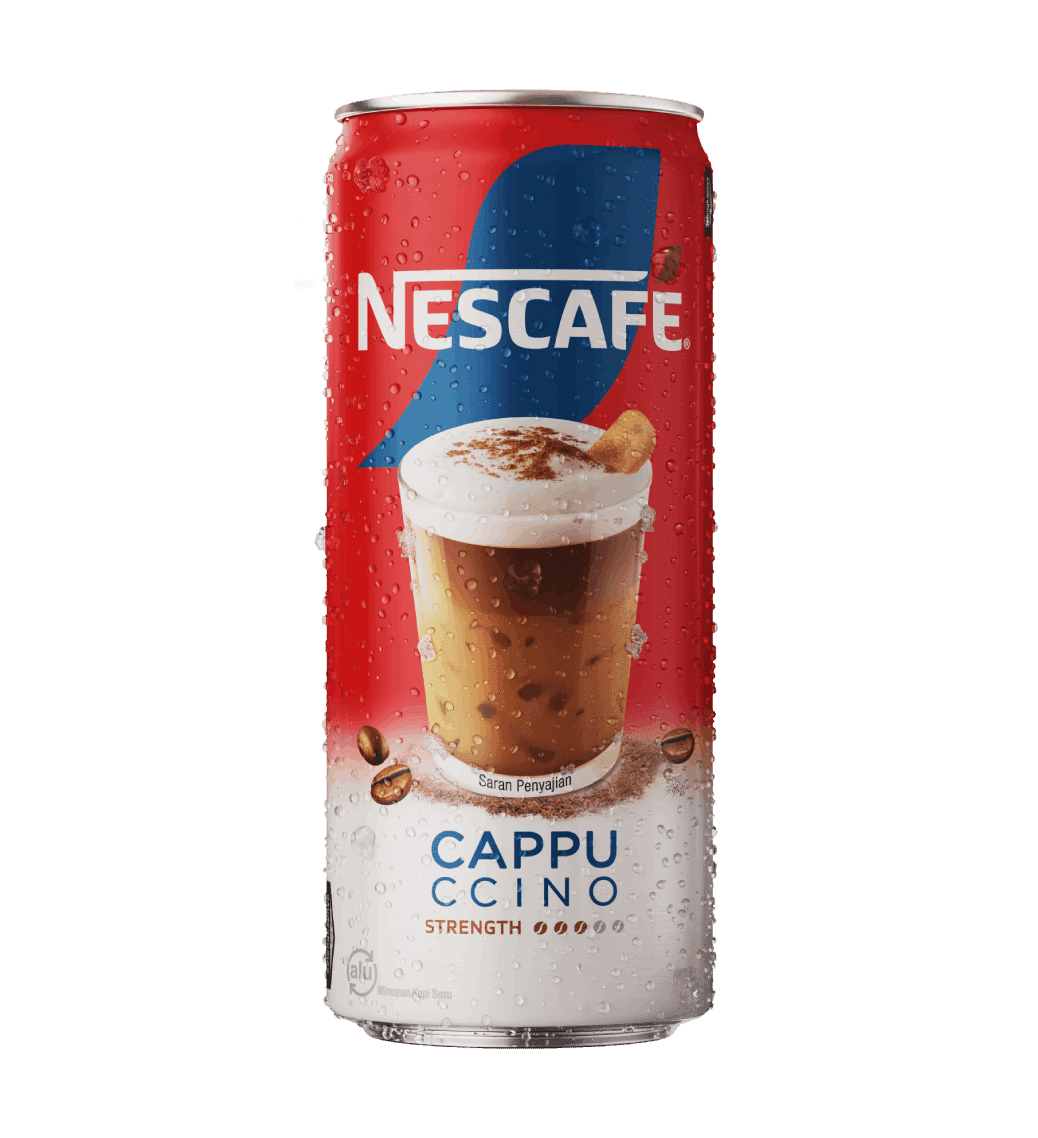 Nescafe Cappuccino Kaleng 220 ml – 1