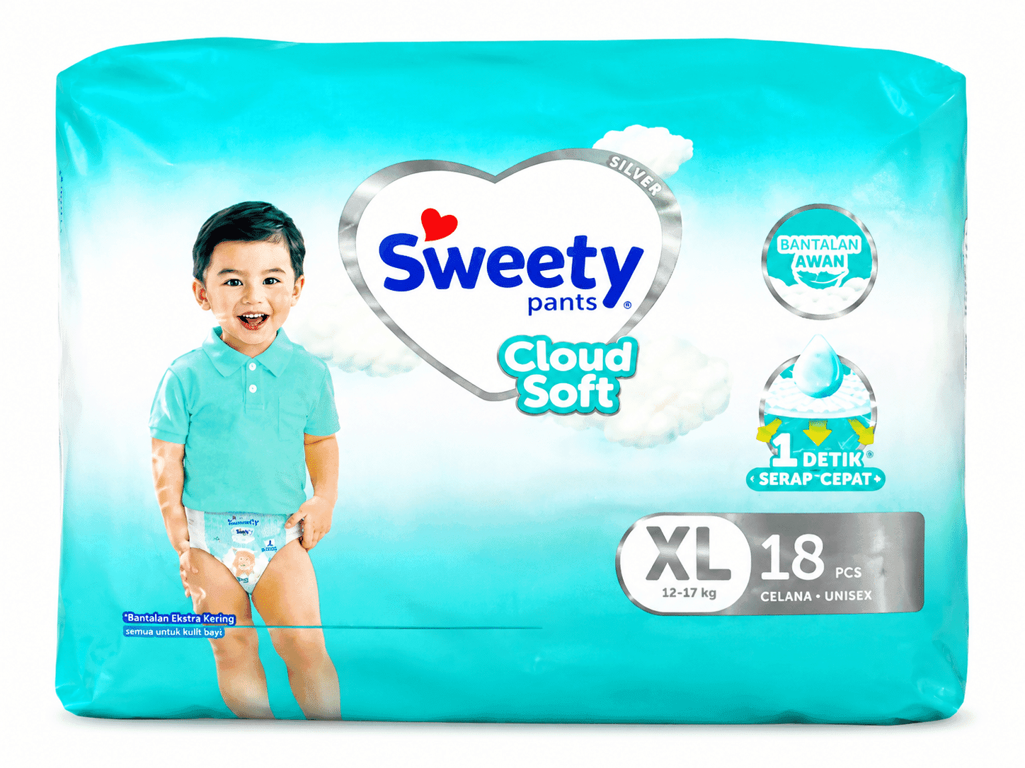 Sweety Pants Cloud Soft XL 18 pcs – 1