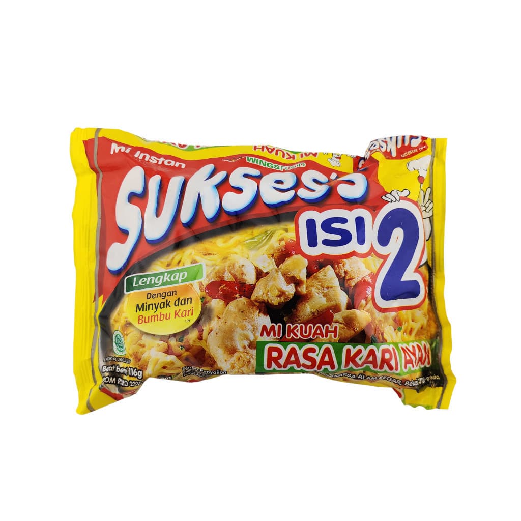 SuksesMie Kari Ayam 116 gr – 1