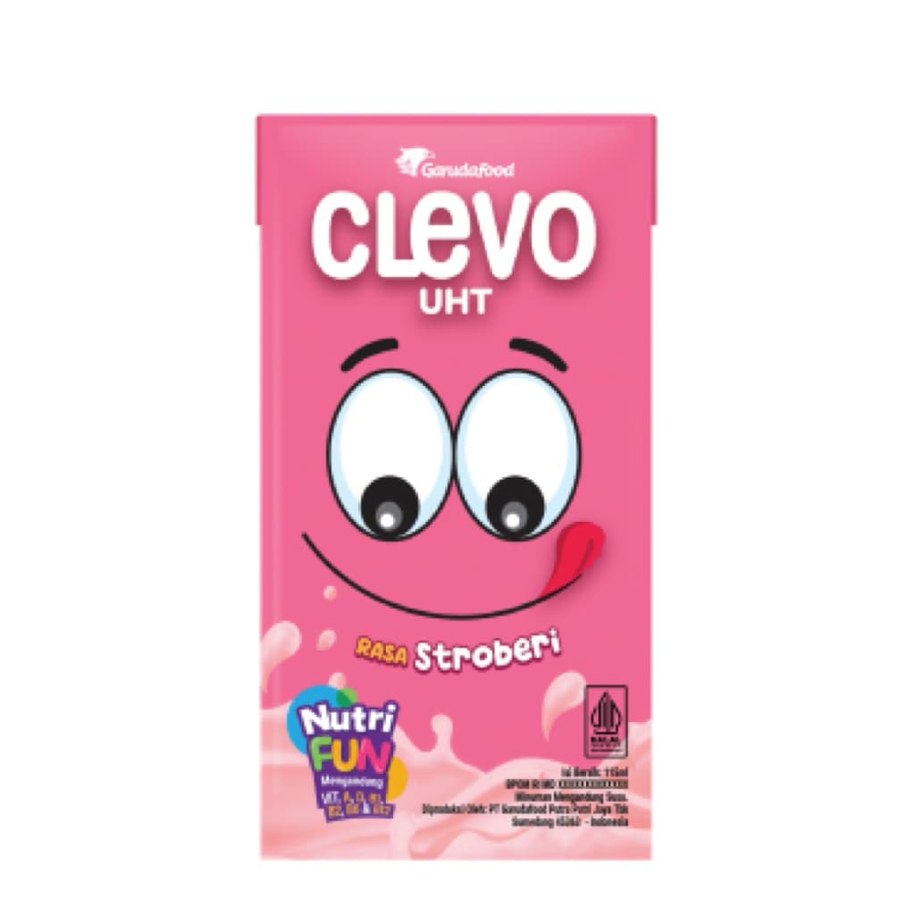 Clevo Susu Uht Strawberry 115 ml – 1