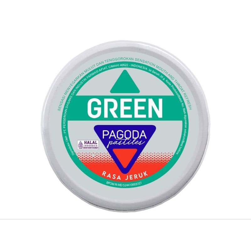 Pagoda Pastiles Green Rasa Jeruk 20 gr – 2