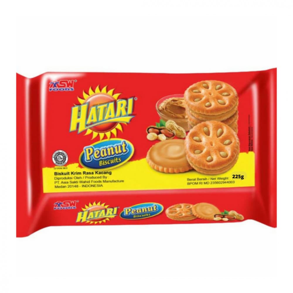 Hatari Biskuit Selai Kacang 225 gr – 1