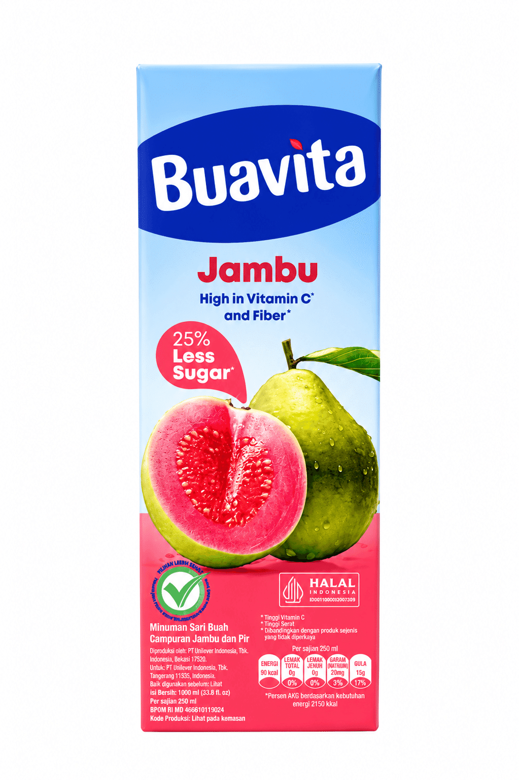 Buavita Jambu Kotak 245 ml – 1