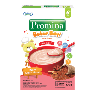 Promina Bubur Bayi Milky Beras Merah 120 gr – 2
