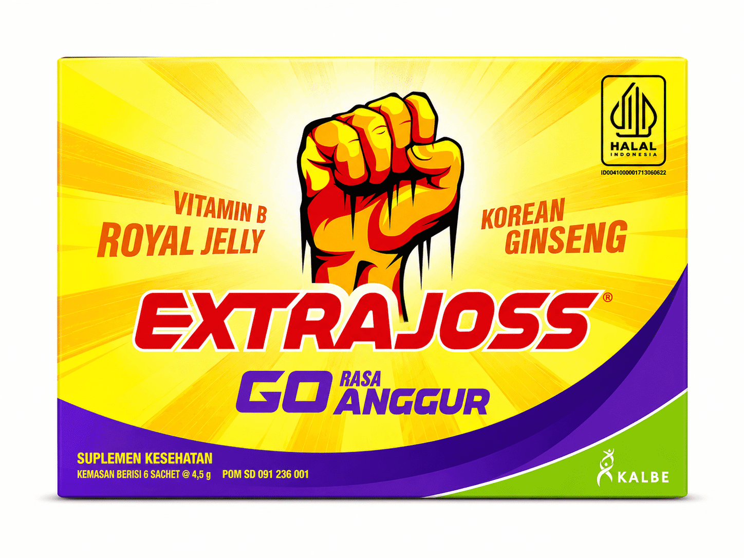 Extra Joss Go Rasa Anggur Kotak isi 6 x 4 gr – 1