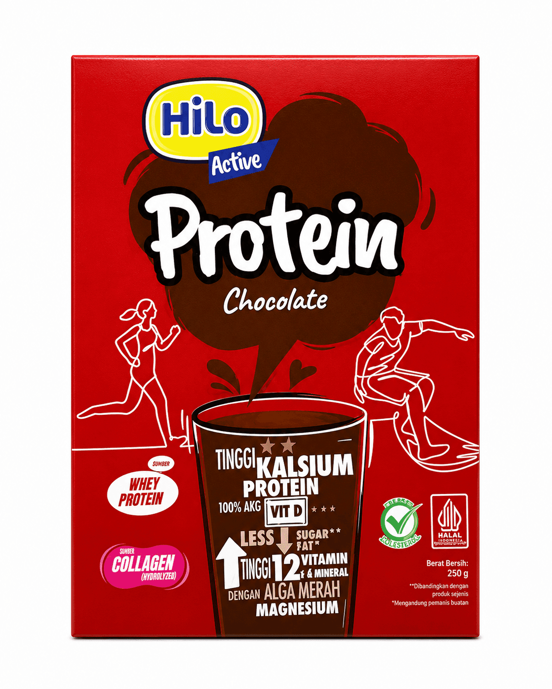 HiLo Active Protein Cokelat 250 gr – 1