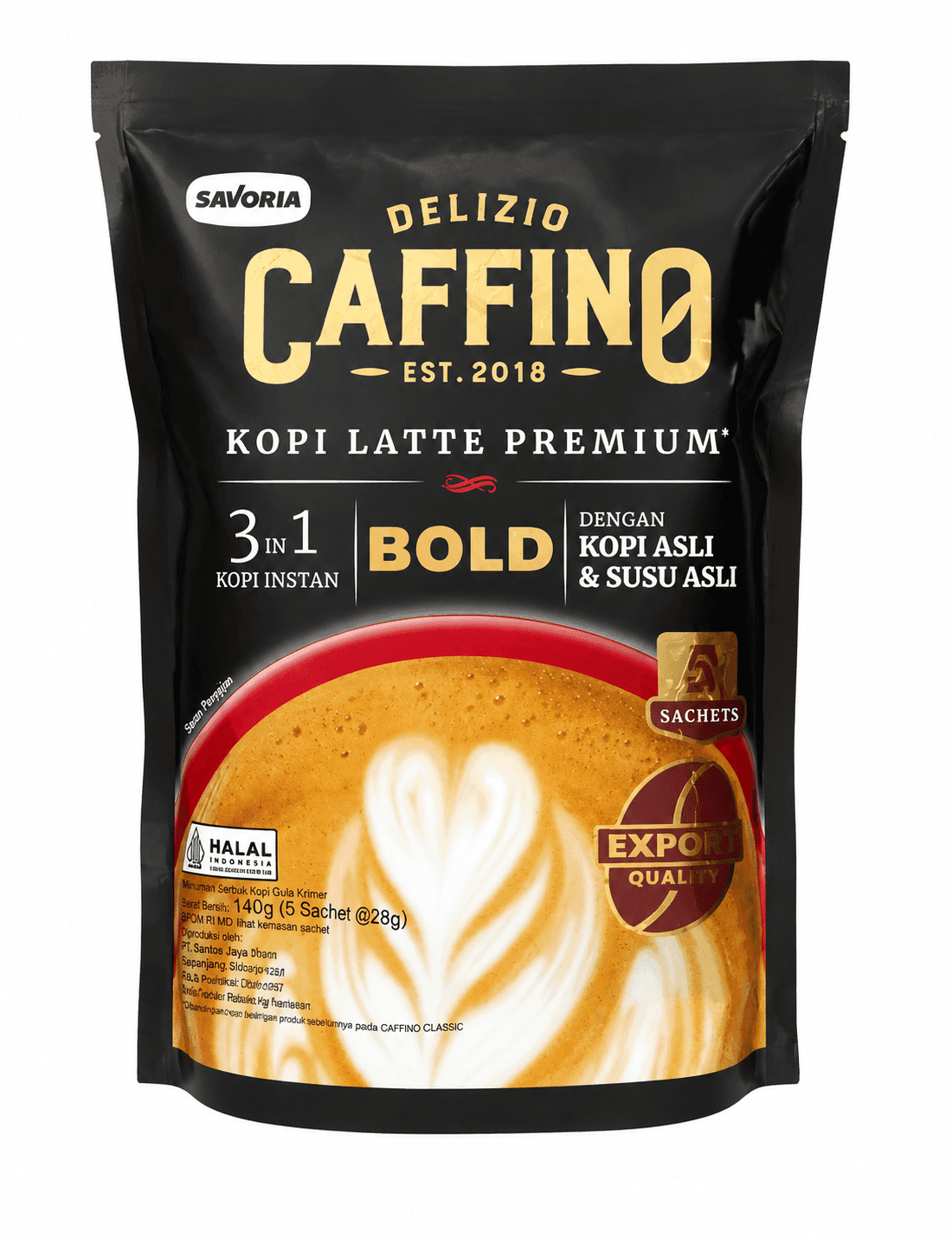 Delizio Caffino Bold Pouch 140 gr – 2