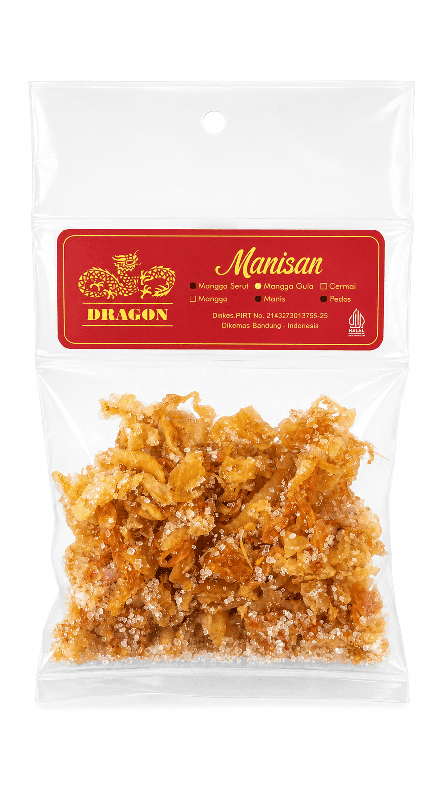 Dragon Manisan Mangga Gula Pedas 90 gr – 1