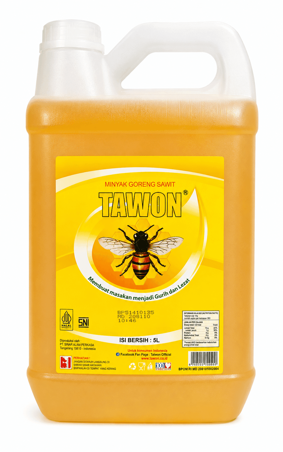 Tawon Minyak Goreng Jerigen 5 L – 1