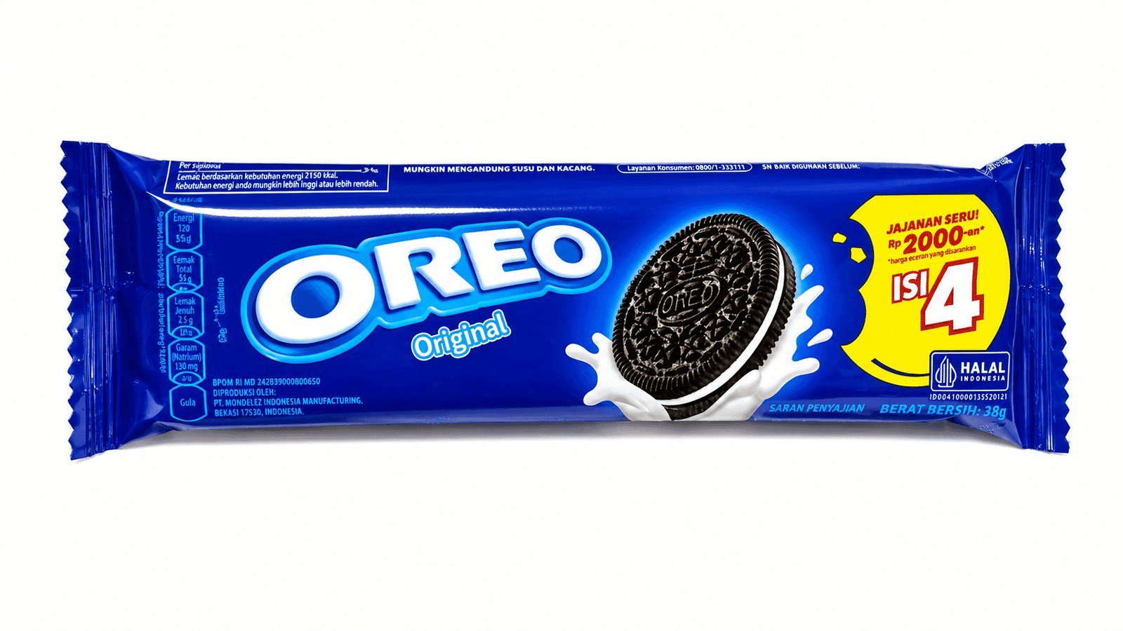 Oreo Biskuit Sandwich Original 32Gr – 1