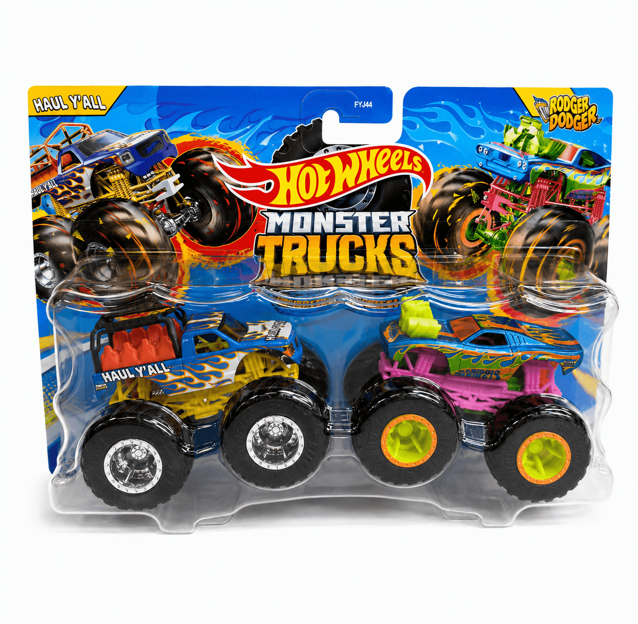 Hot Wheels Monster Truck Skala 1:64 Isi 2 Aneka FYJ64 – 1