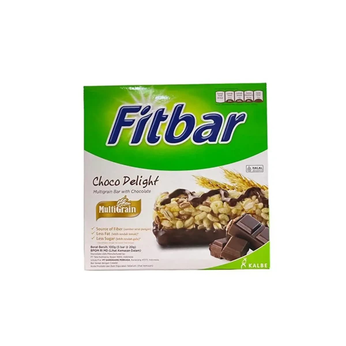Fitbar Coklat Kotak 5 x 20 gr – 1