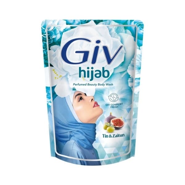 Giv Body Wash Hijab Zaitun Isi Ulang 400 ml – 1