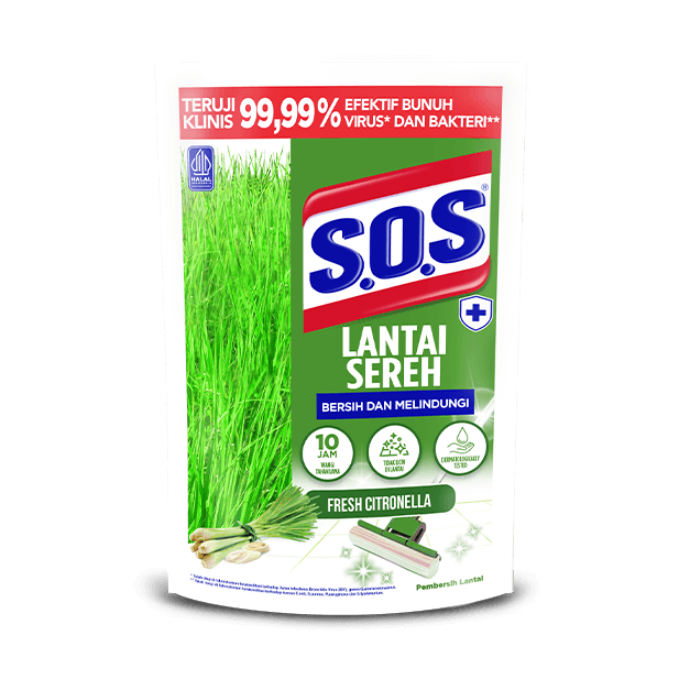 Sos Pembersih Lantai Sereh Refill 675 ml – 1