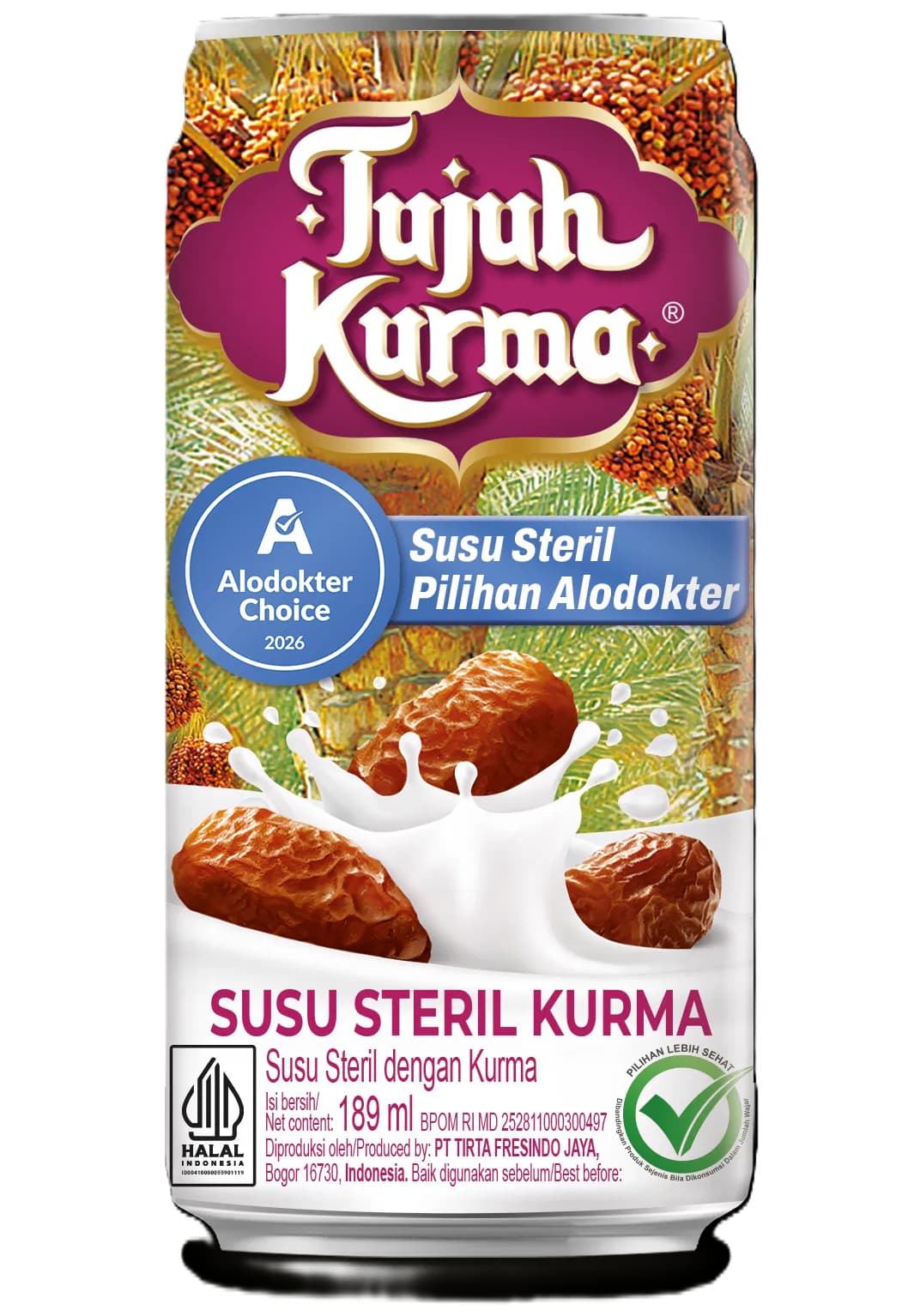 Tujuh Kurma Susu Steril 189 ml – 1