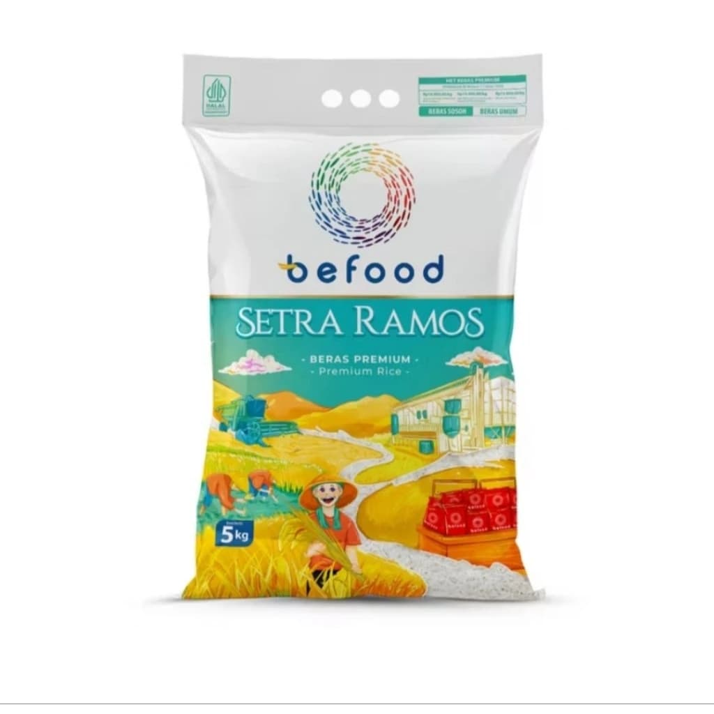 Befood Beras Setra Ramos 5 kg – 1