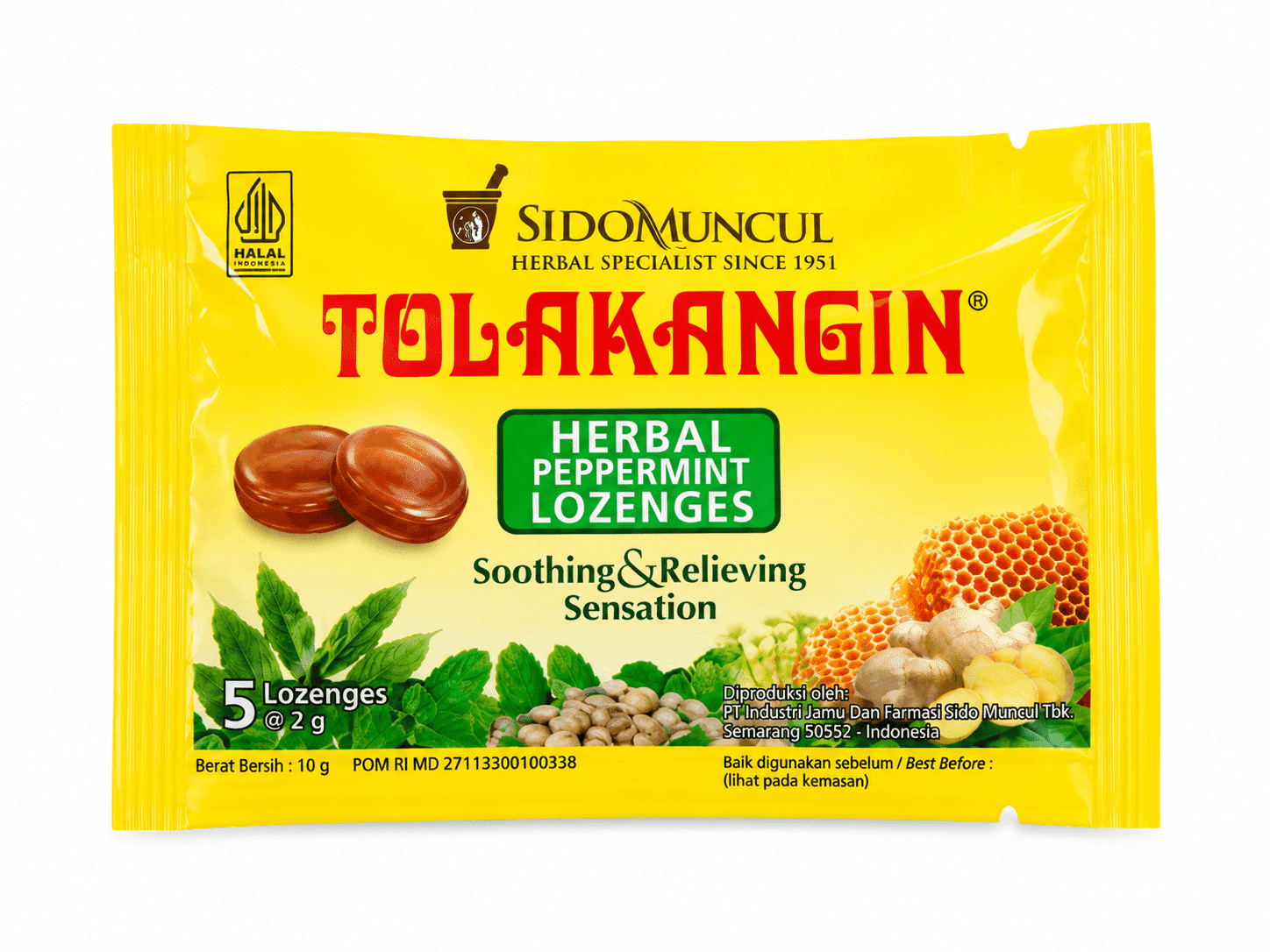 Sidomuncul Tolak Angin Permen Herbal 2gr – 1