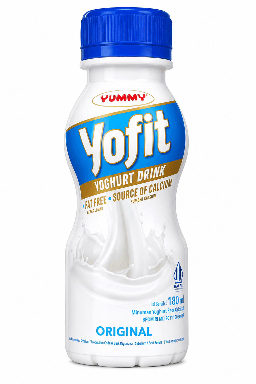 Yofit Minuman Plain 180 ml – 1