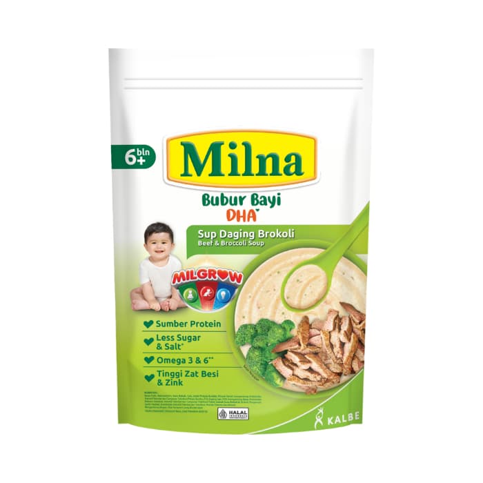 Milna Bubur Sup Daging Brokoli 120 gr – 1