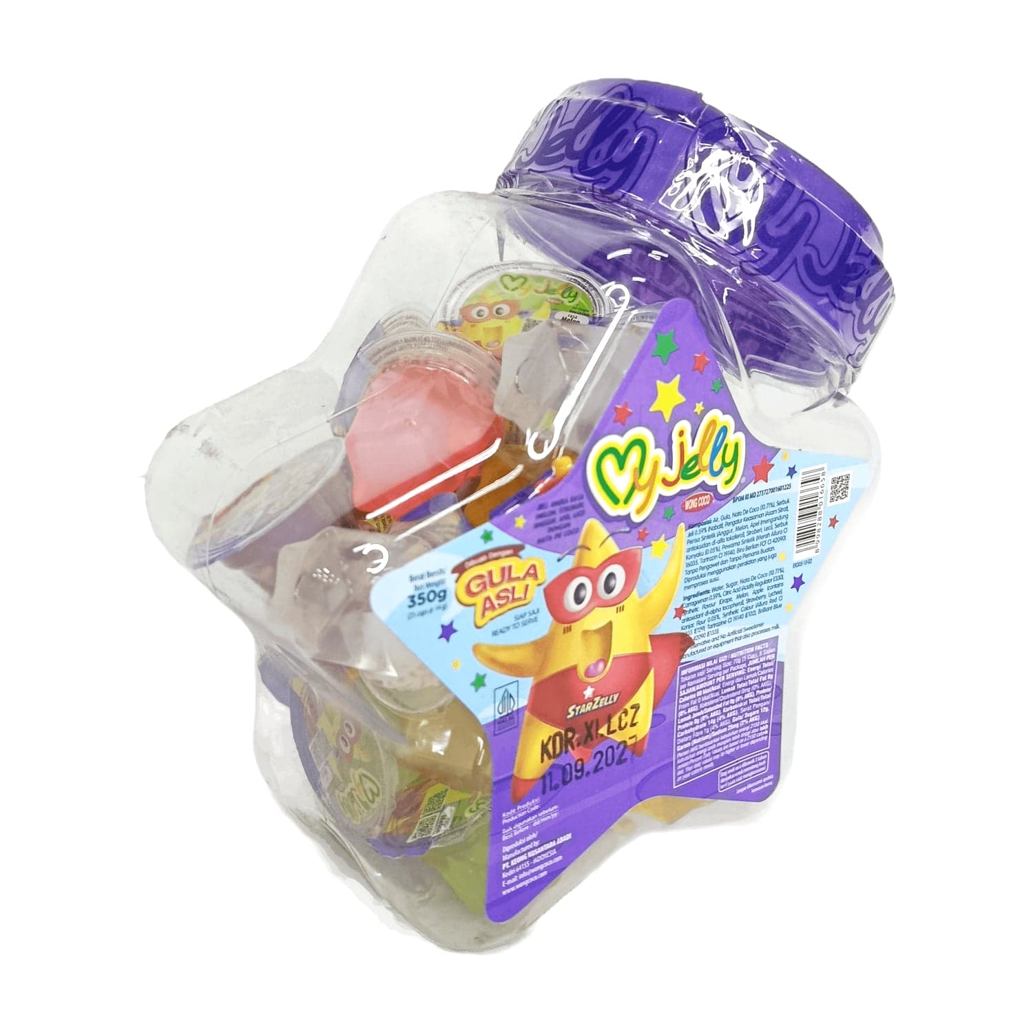 Wong Coco My Jelly Star Toples 350 gr – 1