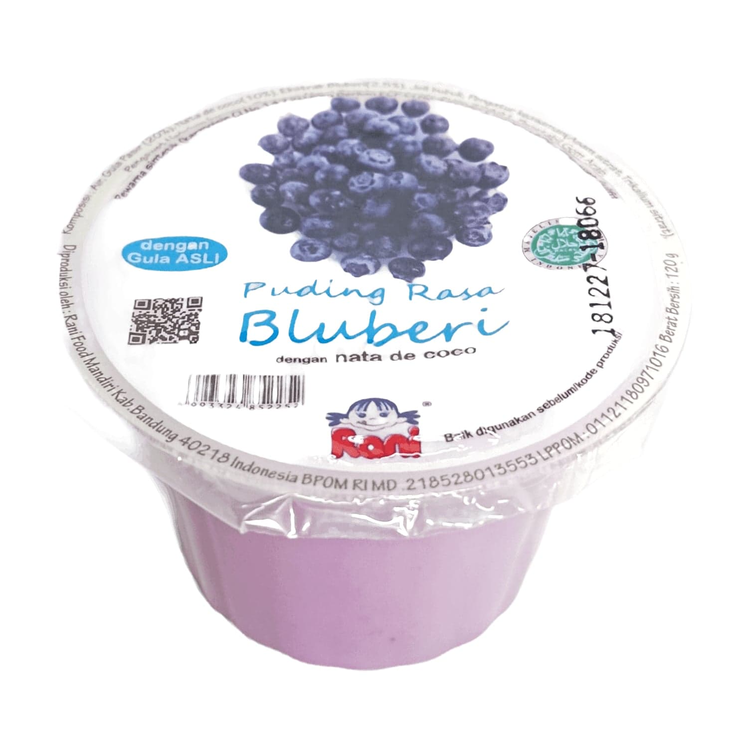 Rani Puding Blueberry 120 gr – 1