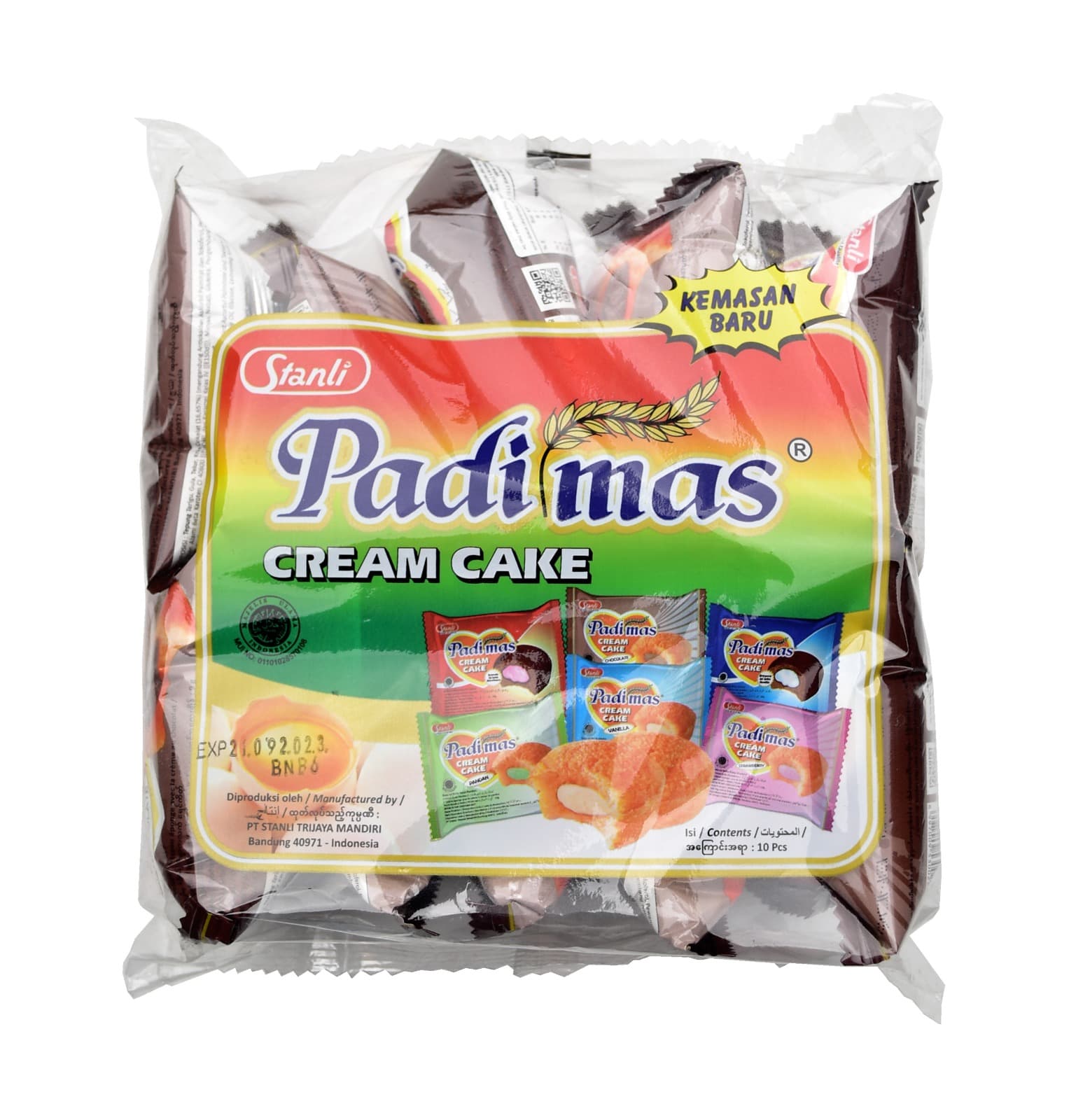 Padimas Cream Cake Coklat 10 pcs x 8 gr – 1