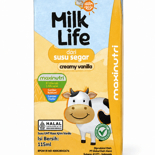 Milk Life UHT Kids Vanila 115 ml – 1